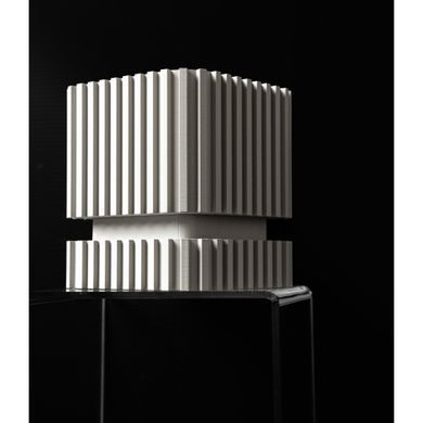 Квітковий горщик 3d Tower круглий 14 x 15.5 cm, Колір Білий