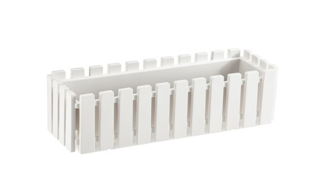 Вазон для цветов Рoliwork Akasya Balcony подвесной прямоугольный 9 л 59 x 19 x 17 см, Цвет Синий