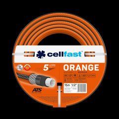Поливальний шланг Cellfast ORANGE TSV 1/2'' 15 м &ndash; міцний, зносостійкий, легкий та гнучкий для щоденного поливу