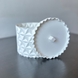 Цветочный горшок 3d, Trigrix , круглый 18 x 16.5 cm, Цвет Bej