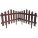 Паркан декоративний SHD коричневий 39,5 см &times; 27 см