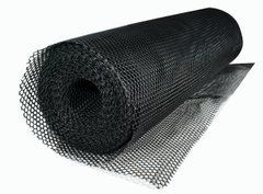 Сітка пластикова SHD 6*8 1м*30 м від кротів чорна Сота