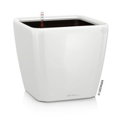 Умный горшок Lechuza Quadro Premium LS 50 квадратный 53 л 50 x 46 см, Цвет Кофе