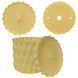 Цветочный горшок 3d, Twist Flow , круглый 11 x 10 cm, Цвет Bej