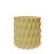 Цветочный горшок 3d, Twist Flow , круглый 11 x 10 cm, Цвет Bej