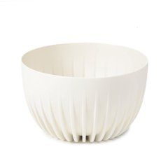 Вазон для квітів Lamela MIRA BOWL круглий 236 х 140 мм, колір кремовий