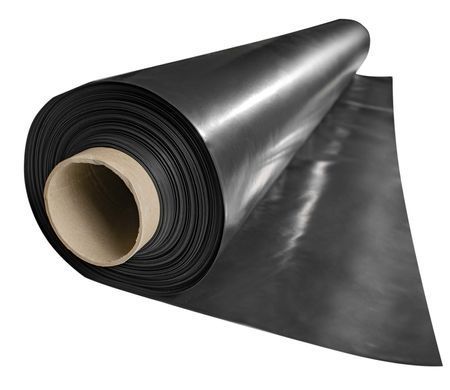 Пленка SHD 150 мкм 6*50 м черная полиэтиленовая для клубники