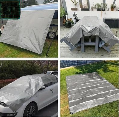 Тент SHD 200 г/м2 Shadow 5 х 8 м тарпауліновий (Чіткий розмір) універсальні тенти