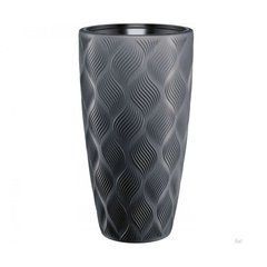 Горщик для квітів Form-Plastic Флоу Слим круглий 51 л 40 х 58 см, Колір Антрацит