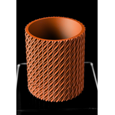 Квітковий горщик 3d Folium Premium круглий 9 x 10,5 cm, Колір Коричневий
