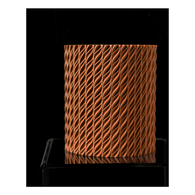Квітковий горщик 3d Folium Premium круглий 9 x 10,5 cm, Колір Коричневий