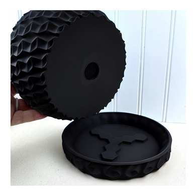 Цветочный горшок 3d Antic Premium круглый 17.5 x 12.5 cm, Цвет Антрацит
