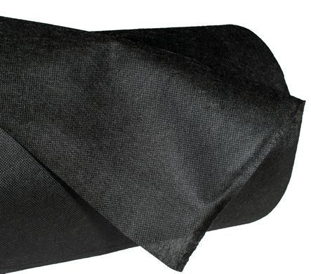 Агроволокно укрывное черное 50 г/м&sup2; в рулоне 1,6 х 100 м "Shadow" (Чехия) 4% от бурьянов, сорняков