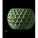 Цветочный горшок 3d Orbix круглый 16.5 x 13.5 cm, Цвет Зеленый
