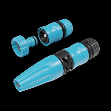Комплект с прямым оросителем 1/2&rdquo;-5/8&rdquo; Cellfast BASIC TSV &ndash; надежный и удобный товар для дома и сада.