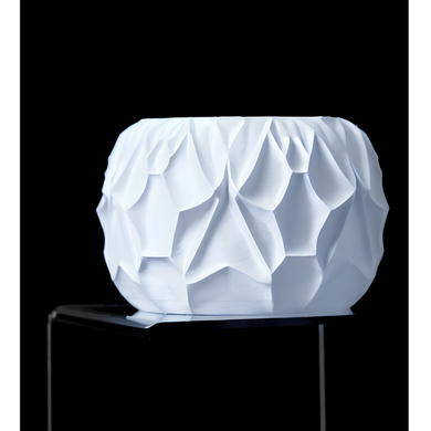 Цветочный горшок 3d Mistella круглый 18 x 14 cm, Цвет Белый