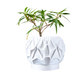 Цветочный горшок 3d Mistella круглый 18 x 14 cm, Цвет Белый