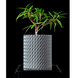 Квітковий горщик 3d Folium Premium круглий 11.5 x 13.2 cm, Колір Сірий