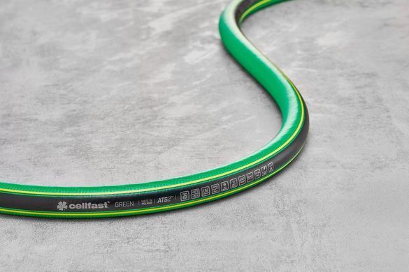 Поливальний шланг Cellfast GREEN TSV 3/4''50м &ndash; міцний, зносостійкий, легкий та гнучкий для щоденного поливу