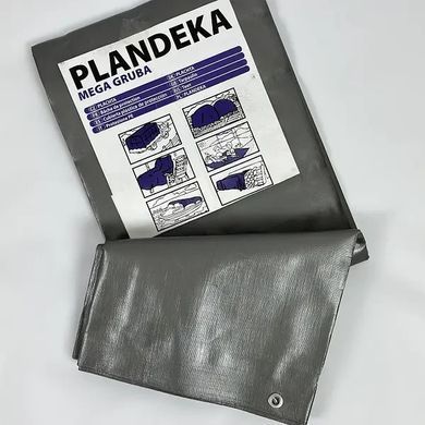 Тент SHD 260г/м2 3мх7м тарпаулиновый "PLANDEKA" для защиты от дождя
