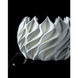 Квітковий горщик 3d Flame Premium круглий 18 x 13 cm, Колір Білий