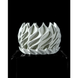 Квітковий горщик 3d Flame Premium круглий 18 x 13 cm, Колір Білий