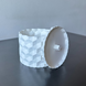 Цветочный горшок 3d, Geonix , круглый 11 x 10 cm, Цвет Серый