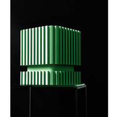 Квітковий горщик 3d Tower patrat 11 x 12 cm, Колір Зелений