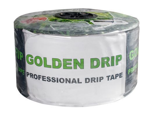 Крапельна стрічка SHD 8 mil крок 15 см бухта 1000 метрів емітерна GOLDEN DRIP
