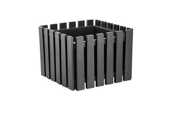 Горшок для цветов Рoliwork Akasya Square 13 л 39 x 33 см, Цвет Коричневый