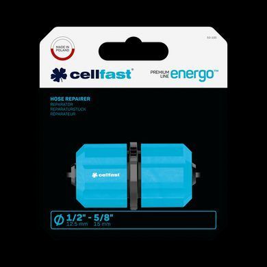 Муфта Cellfast ENERGO TSV 1/2'' &ndash; надежный и удобный товар для дома и сада.