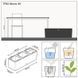 Умный горшок Lechuza Balconera 30 TRIO Stone прямоугольный 14 x 3 л 32 x 100 x 35 см, Цвет Кварцовый белый