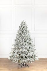 Ялинка лита "Версальська" ЗАСНІЖЕНА LED (золотий) 2,30 м(р)