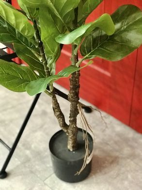 Фікус Лірата SGH (Ficus lyrata) штучний 120 см у горщику