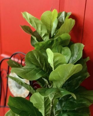 Фікус Лірата SGH (Ficus lyrata) штучний 120 см у горщику