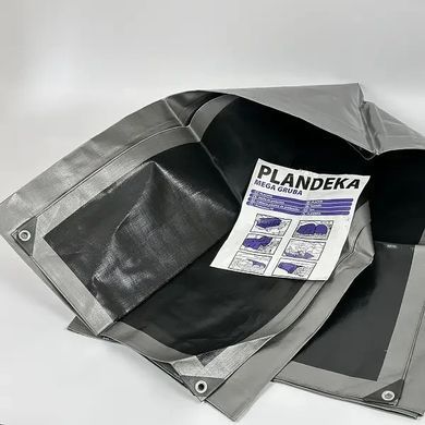 Тент SHD 260 г/м2 5х8м "PLANDEKA" поліпропіленовий посилений
