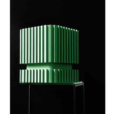 Квітковий горщик 3d Tower круглий 13 x 14 cm, Колір Зелений