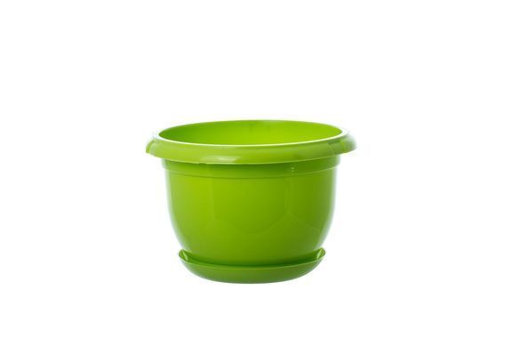 Горщик для квітів Form-Plastic Мальта круглий 4,4 л 24 х 15 см, Колір Рожевий-Пастель
