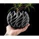 Квітковий горщик 3d Flame Premium круглий 12 x 9 cm, Колір Антрацит