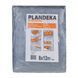 Тент SHD 160г/м2 8мх12м тарпаулиновый "PLANDEKA" для защиты от ветра и дождя