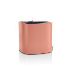 Умный горшок Lechuza PILA Color Planter 35 квадратный 14,5 л 35 x 33 см, Цвет Коралловый