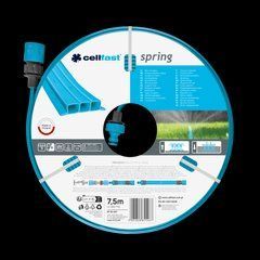 Зрошувальний шланг Cellfast SPRING TSV -1/2''7,5м &ndash; міцний, зносостійкий, легкий та гнучкий для щоденного поливу