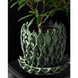 Цветочный горшок 3d Lavarra ridicat 13.5 x 11.5 cm, Цвет Зеленый