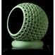 Квітковий горщик 3d Sferra круглий 13.5 x 11.5 cm, Колір Зелений