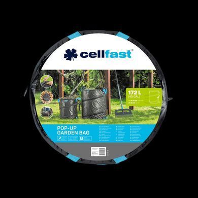 Мешок садовый Cellfast TSV 172 л, для листьев и мусора, сбор листьев отходы сад