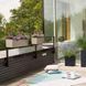 Розумний горщик Lechuza Balconera Stone 50 прямокутний 8 л 19 x 50 x 19 см, Колір Кварцовый білий