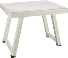 Розкладний столик Рoliwork Akasya квадратний 50 см, Колір Білий
