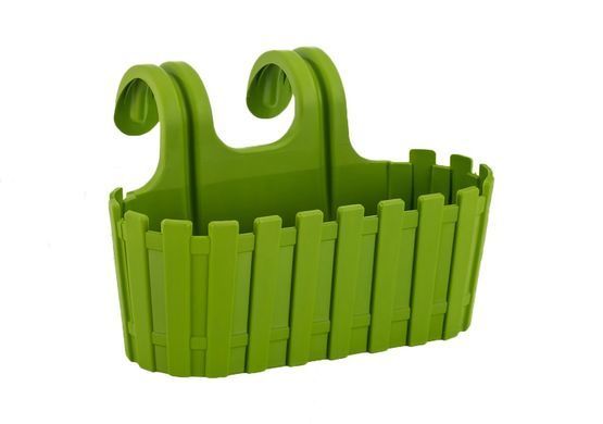 Вазон для цветов Poliwork Akasya Easy Hanger подвесной овальный 3 л 29 x21 x 18 см, Цвет Коричневый