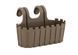 Вазон для цветов Poliwork Akasya Easy Hanger подвесной овальный 3 л 29 x21 x 18 см, Цвет Коричневый