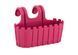 Вазон для цветов Poliwork Akasya Easy Hanger подвесной овальный 3 л 29 x21 x 18 см, Цвет Коричневый